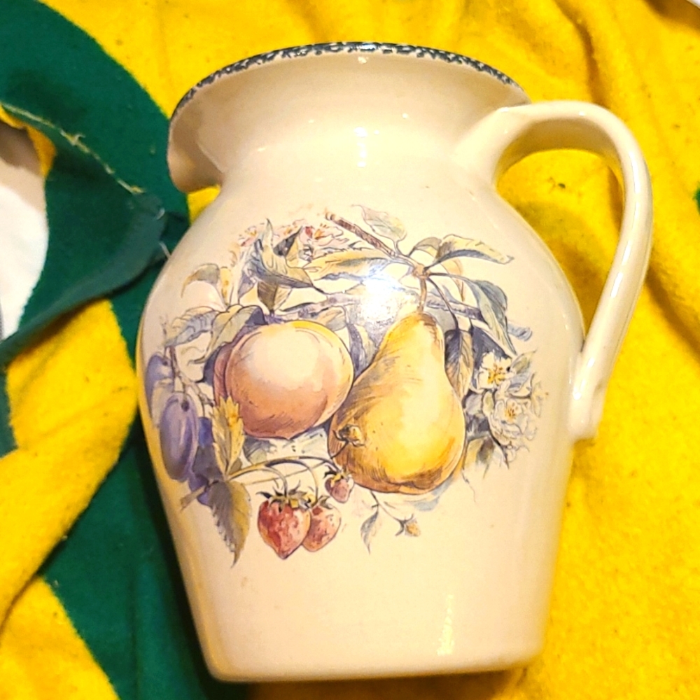 Vintage Casey's Pottery water pitcher